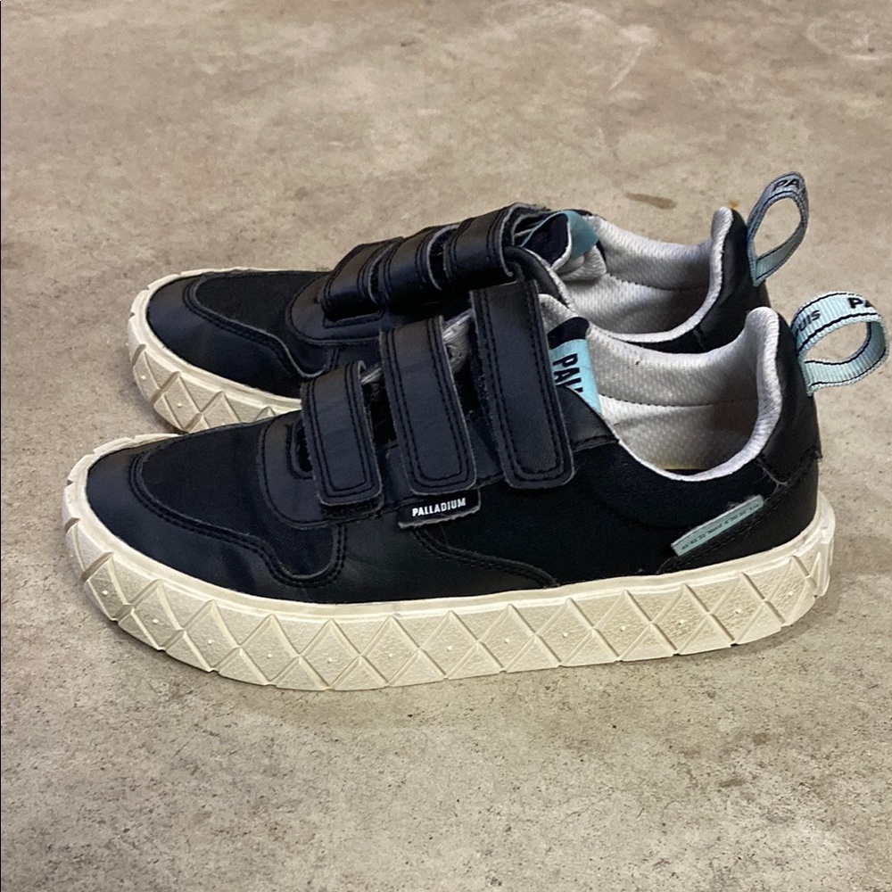 Kids Palladium Palla Ace Velcro Sneakers